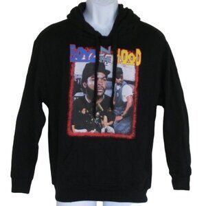 BOYZ N THE HOOD Hoodie, S, Black Pullover, LS, Movie, PHILCO, Pocket,